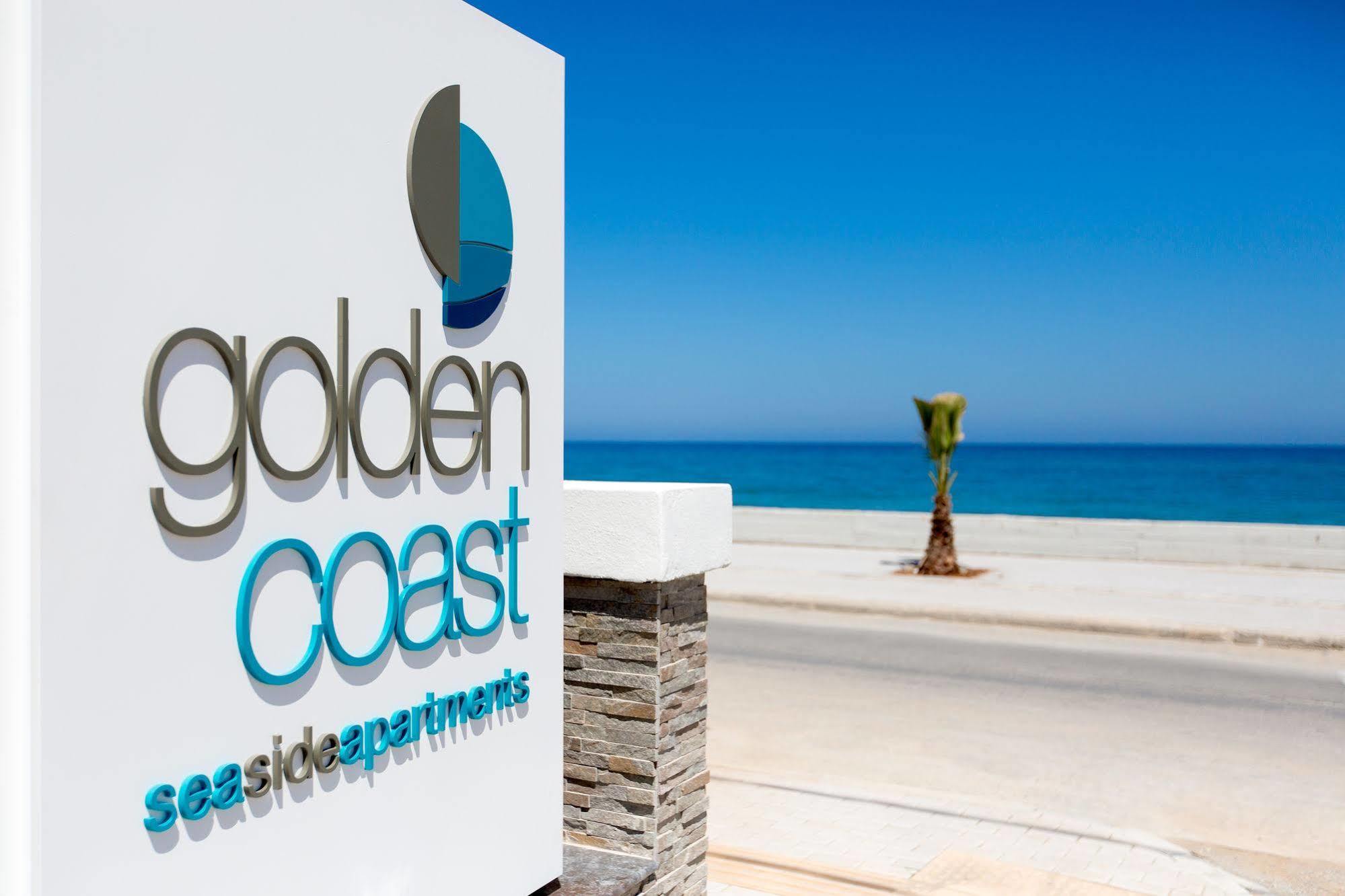Golden Coast Seaside Apartments Rethymno Exteriör bild