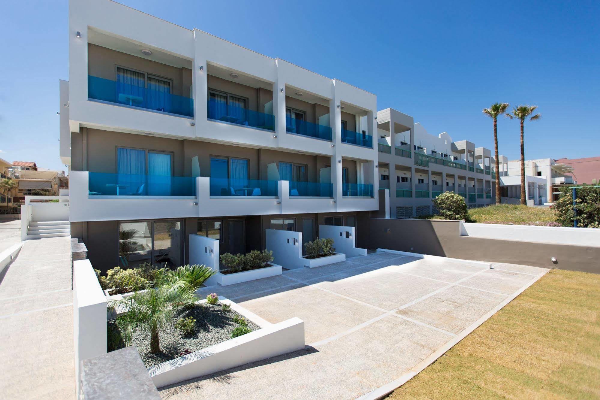 Golden Coast Seaside Apartments Rethymno Exteriör bild